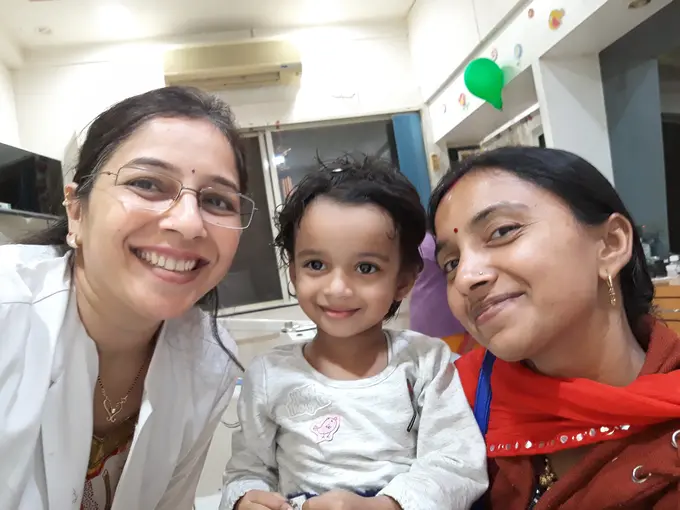 Dentist as a friend at Child smile care