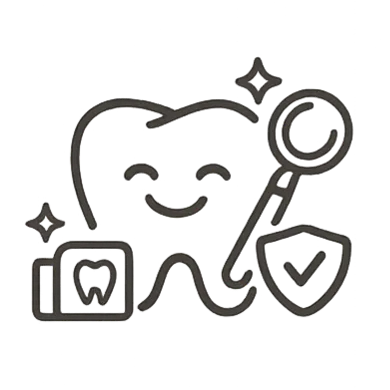 Gentle exam icon