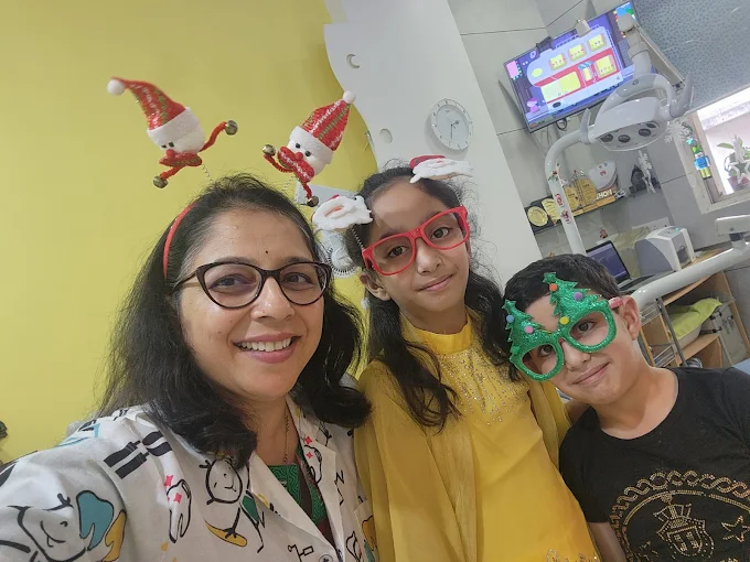 Happy kids at Child smile care dental clinic